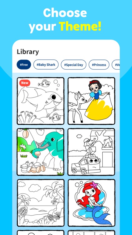 Baby Shark Coloring Book