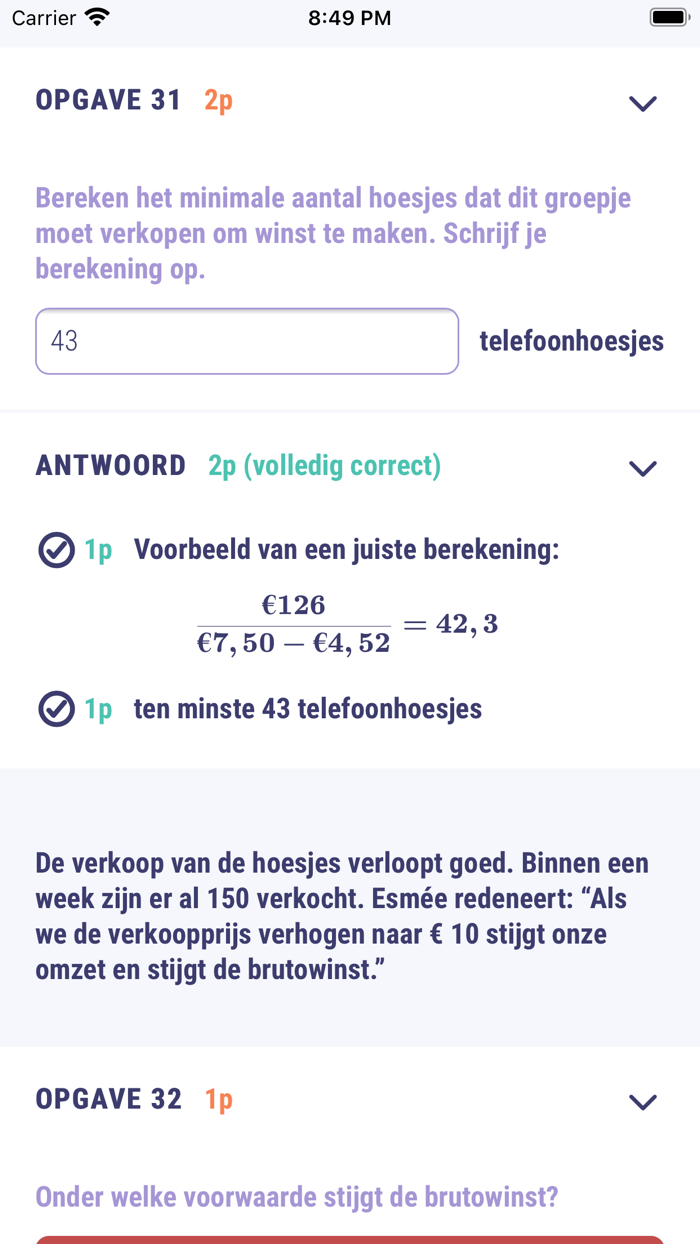 Eindexamens oefenen