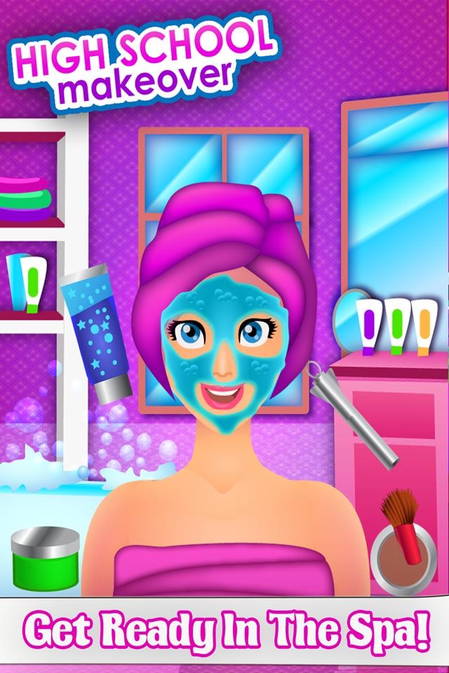 High School Party Makeover Spa screenshot 2