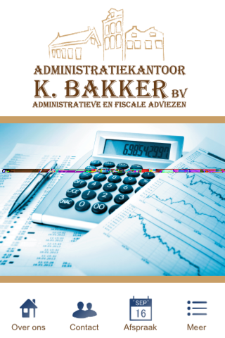 Administratiekantoor K. Bakker screenshot 2