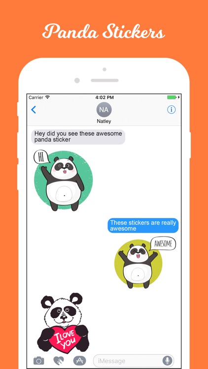 Fun Panda Stickers