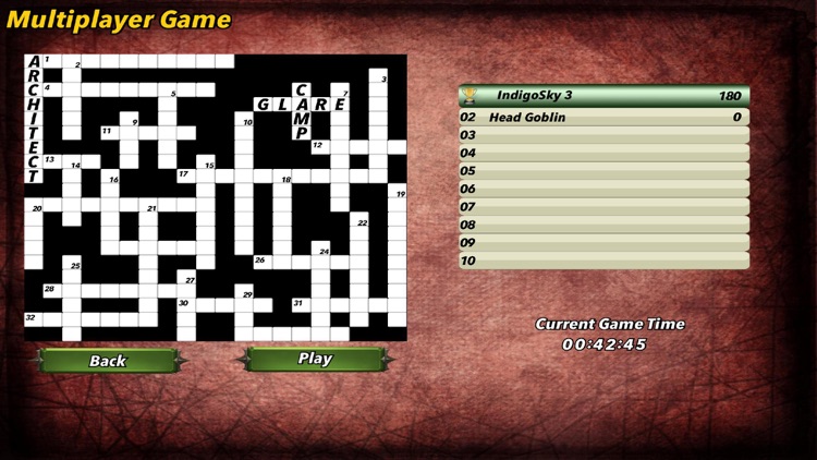 Multiplayer Crossword Puzzle screenshot-5