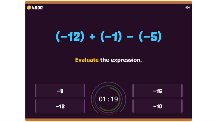 Math Quiz - Integer Operations screenshot-7