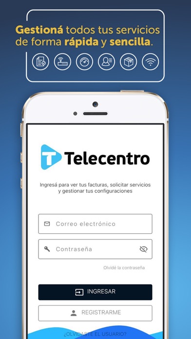 How to cancel & delete Clientes TeleCentro from iphone & ipad 1