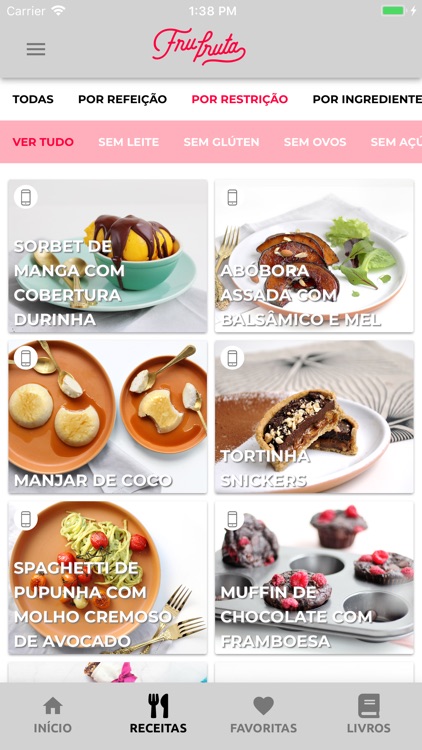 Fru-fruta - Receitas Saudáveis