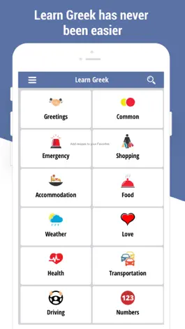 Game screenshot Learn Greek Language App mod apk