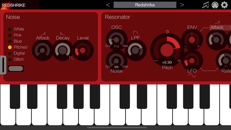 Redshrike - AUv3 Plugin Synth