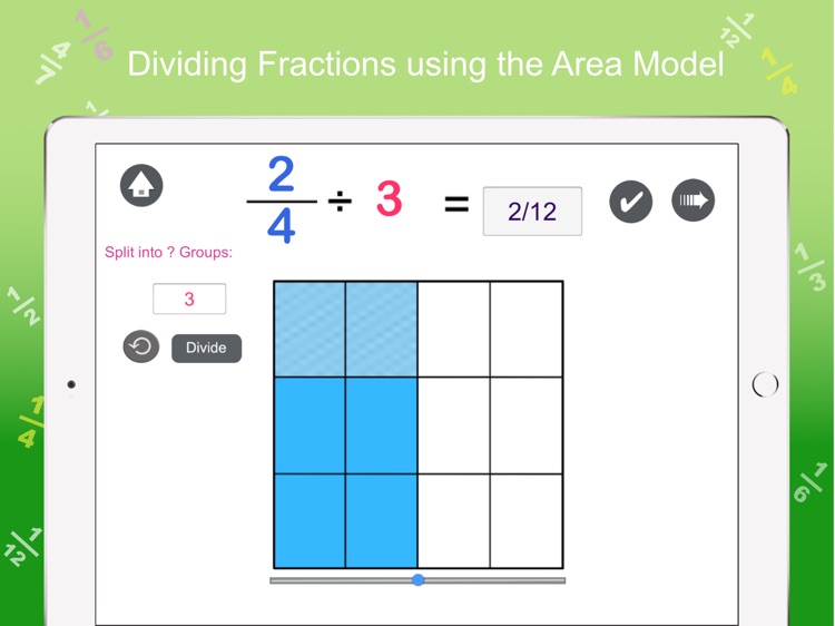 Fractions Using Visual Models screenshot-7