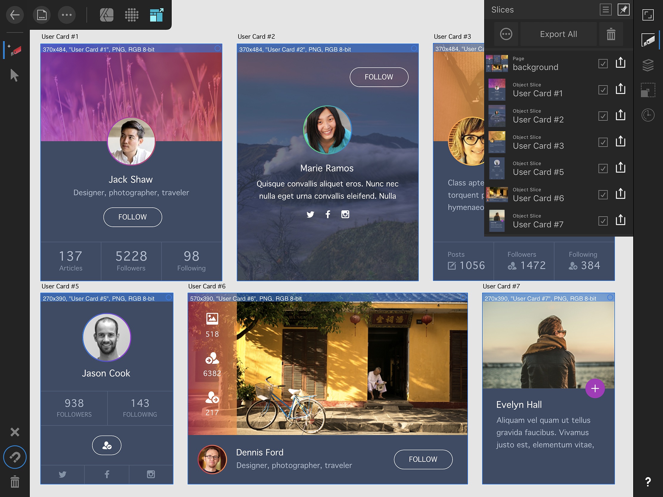 Screenshot do app Affinity Designer