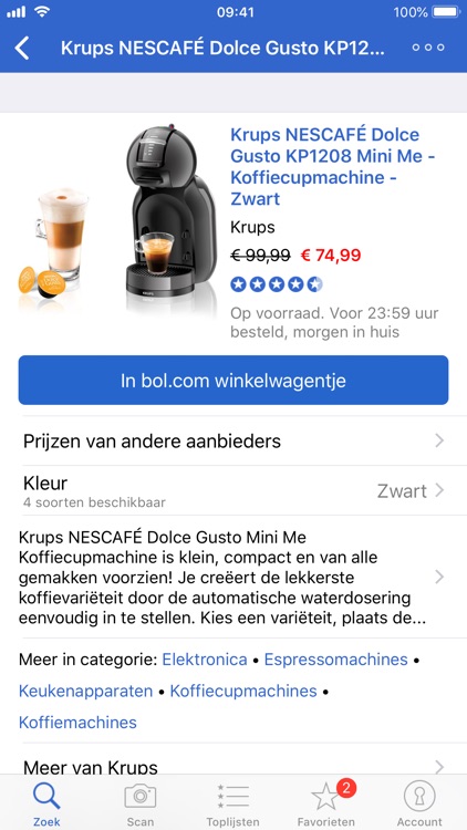 Zoek & Scan-app voor bol.com screenshot-3