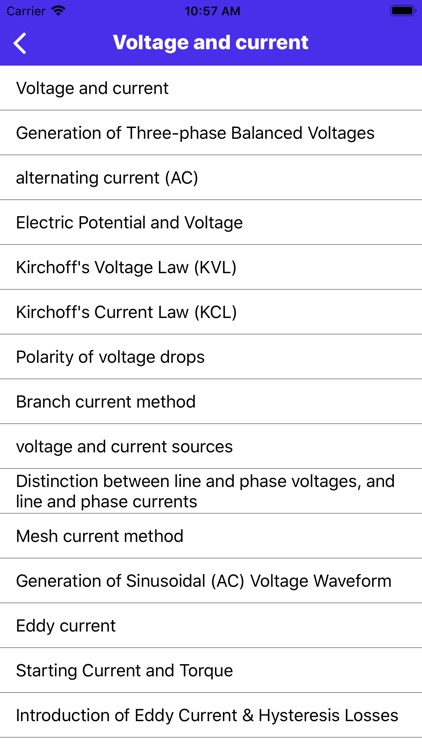 Electrical Engineering App screenshot-7