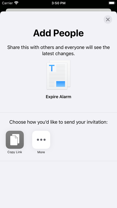 Expire Alarm screenshot 4