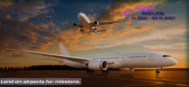 Airplane Flight : 3D Planet(圖1)-速報App