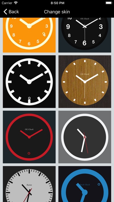 Desk Clock - ナイトスタンド中央の目覚まし時計のスクリーンショット4 Desk Clock - ナイトスタンド中央の目覚まし時計のスクリーンショット4