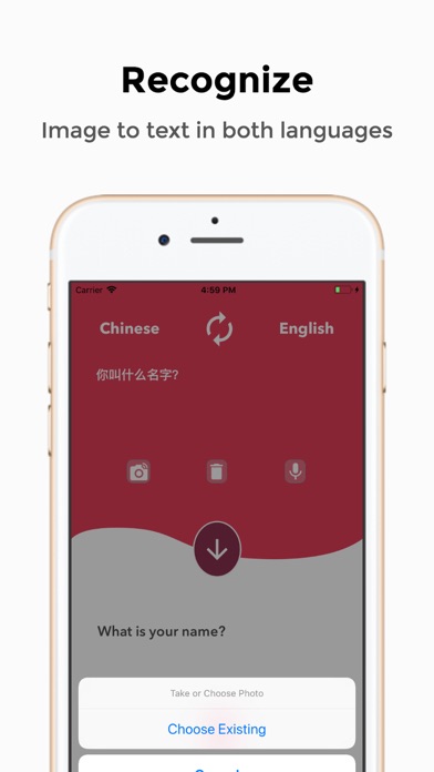 How to cancel & delete Translator English Chinese from iphone & ipad 4