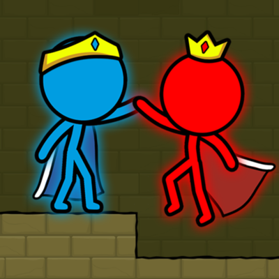 Red & Blue Stickman
