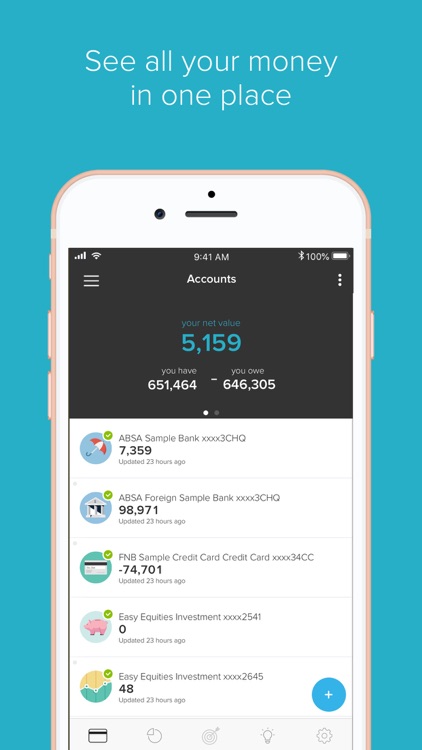 22seven:Budget, track & save