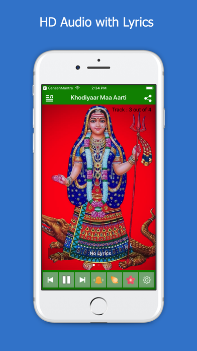 How to cancel & delete Khodiyaar Maa Aarti & HD Audio from iphone & ipad 2