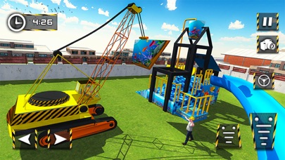 Water Park Construction Sim 3D screenshot 2