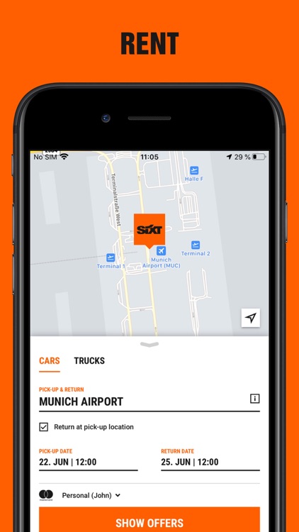 SIXT rent, share, ride & plus