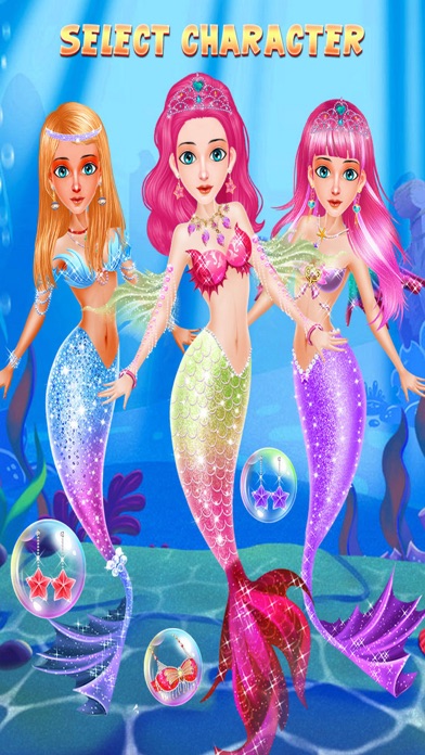 Mermaid Beauty Salon Dress Up screenshot 3