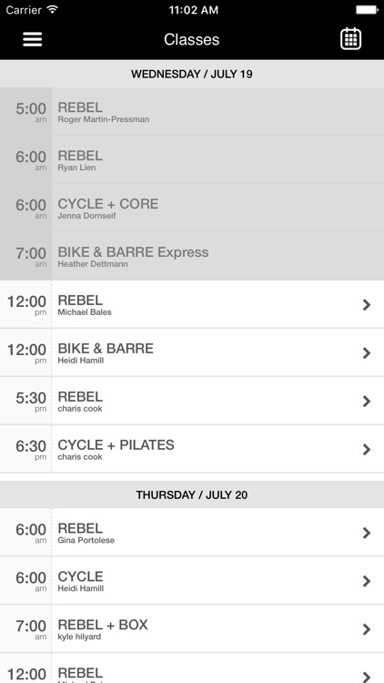 The REBEL Workout