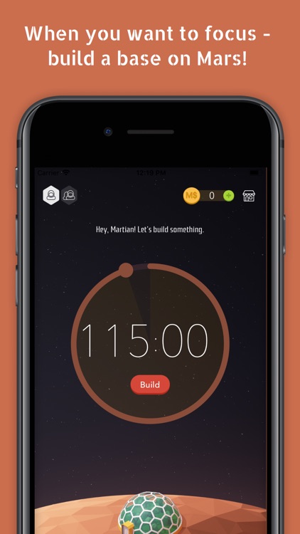 Mars Craft - Focus Timer Clock screenshot-0