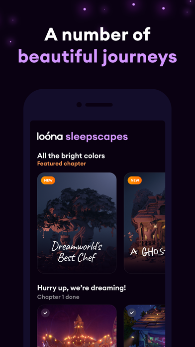 Loóna: calm, relax and sleep Screenshot