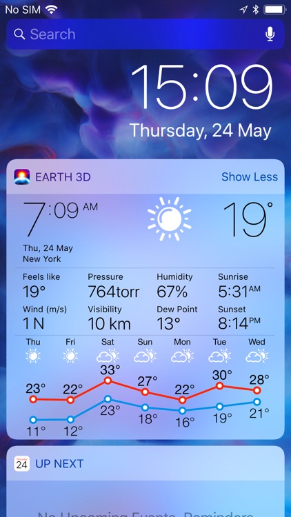 3D EARTH the weather forecast screenshot-8