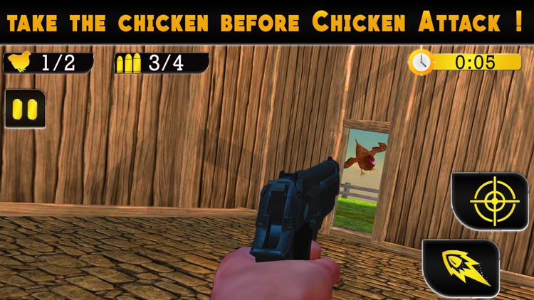 Chicken Shooter 3d screenshot-3