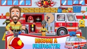 My Town : Fire station Rescue Captura de tela 3