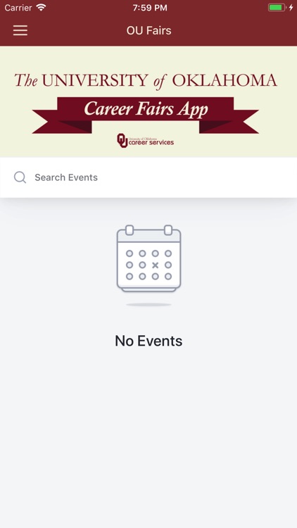 OU Career Fairs App