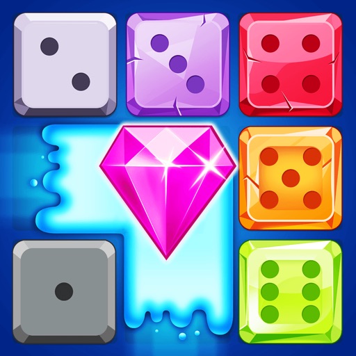 Dice Merge Plus – Jewel Games Icon