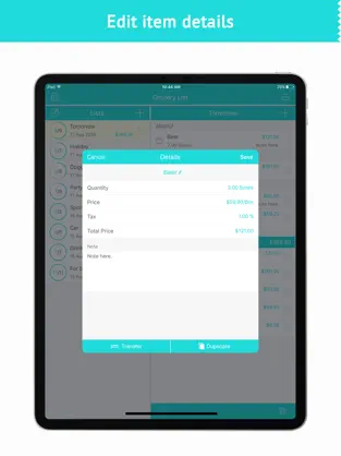 Captura de Pantalla 2 Grocery List- Gift & Food List iphone