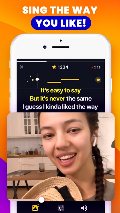 How to cancel & delete Karaoke Face - Sing Songs! from iphone & ipad 1