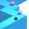 just tap the screen to change the direction of the ball and starayse not to fall off the wall