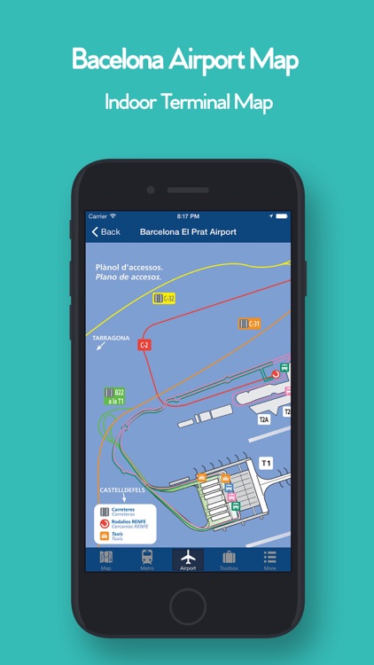 Barcelona Offline Map,Metro screenshot-3