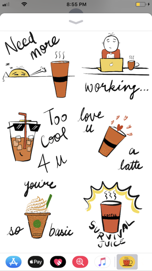 Coffee Mood Stickers(圖3)-速報App