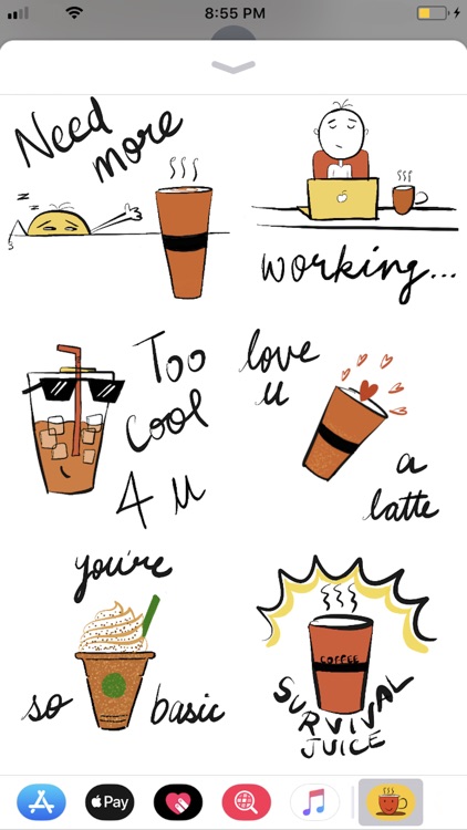 Coffee Mood Stickers