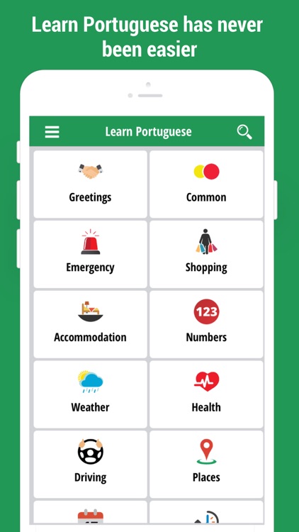 Learn Portuguese Language app