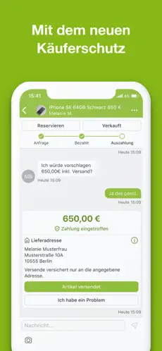 Captura 4 eBay Kleinanzeigen: Marktplatz iphone