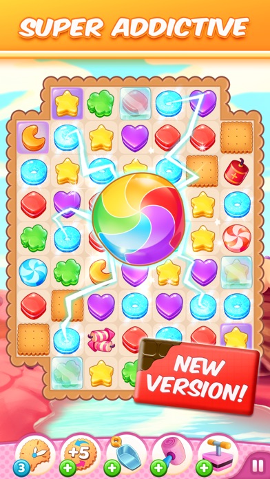 COOKIE CRUSH! MATCH 3 GAME 2.1.4 IOS GAME GIẢI TRÍ COOKIE CRUSH! MATCH 3 GAME 2.1.4 IOS