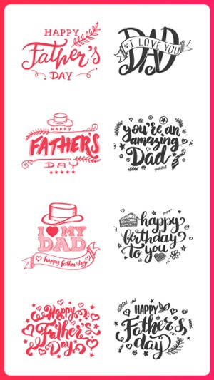 Happy Father's Day Emoji App(圖1)-速報App