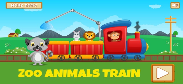 Zoo Safari Animals Train(圖1)-速報App