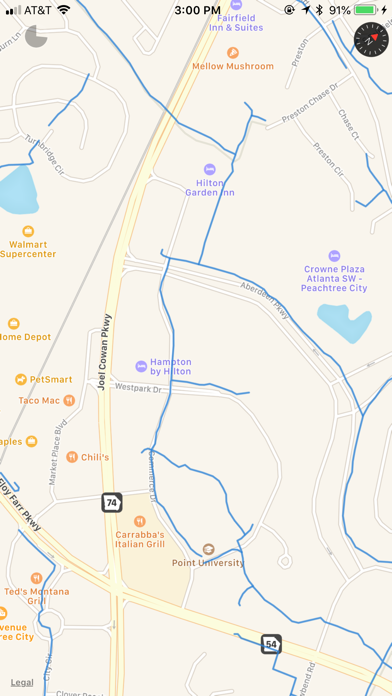 Peachtree City Cart Paths review screenshots