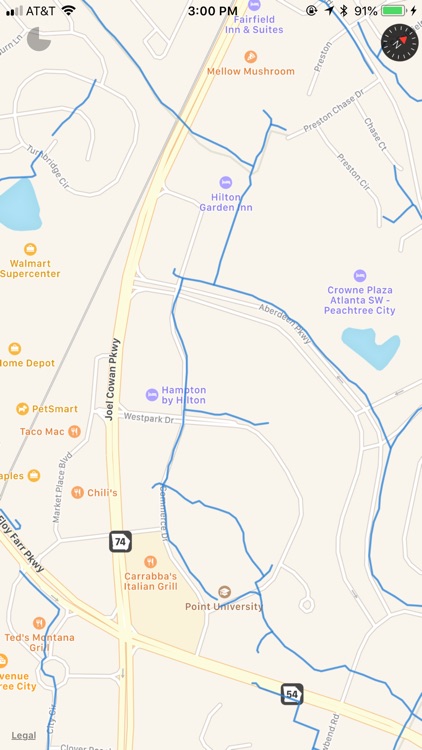 Peachtree City Cart Paths screenshot-3