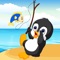 Icon Baby Penguin Fishing