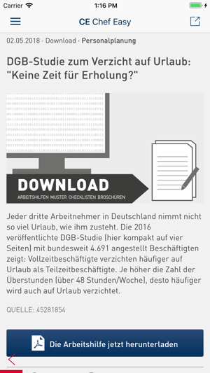 CE Chef easy: Für Arbeitgeber(圖3)-速報App