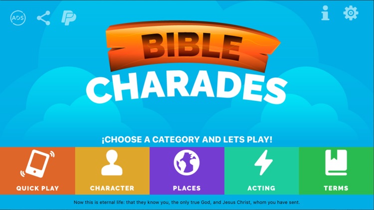 Bible Charades