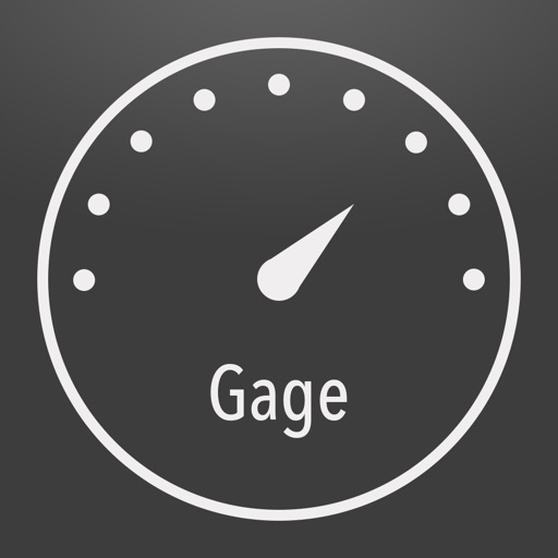 Gage: Network Speed Utility Icon
